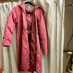 Beautiful purple target coat